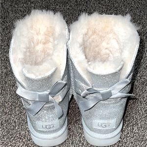 Bailey Bow Glitter Ugg Boots